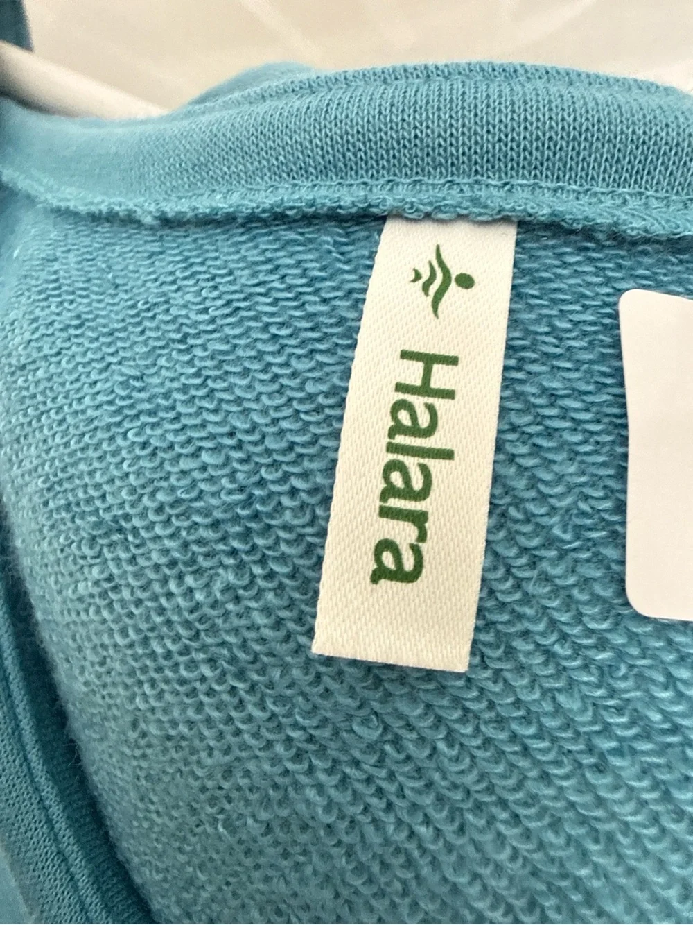 HALARA Blue Cropped Sweatshirt